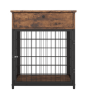 Wooden Dog Crate - Nightstand