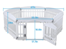 Folding Versatile Exercise Play Pen for Dogs
