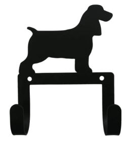 Spaniel Wrought Iron Wall Hook