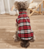 Classic Plaid Dog Shirt - Small