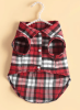 Classic Plaid Dog Shirt - Small