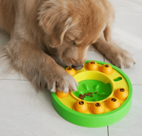 Dog Puzzle Slow Feeder Training Game