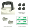 Plastic Airline Approved Dog Crate - Medium