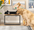 Adjustable Raised Dog Food and Water Station