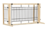 Freestanding Wooden Gate for Dogs