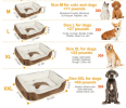 Fleece Dog Sofa Bed - XXL Size