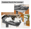 Small Cat Tree with Wrapped Scratching Posts