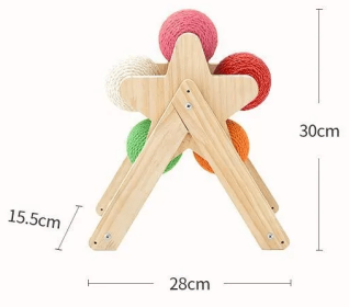 Wind Fire Wheel Cat Toy