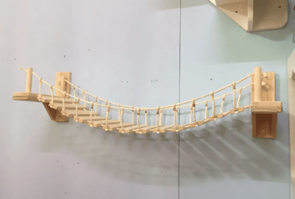 Hanging Wall Cat Bridge