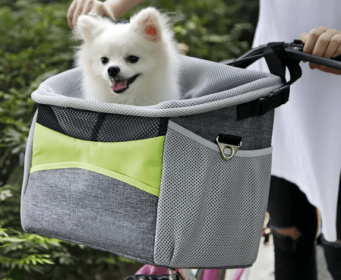 Dog Bicycle Safety Basket for Small Pets