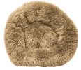Pet Life Nestler Plush and Soft Rounded Dog Bed