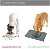 Dog Food and water Bowl Silicone Spill Placemat
