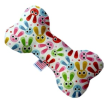 Durable Canvas Squeaker Dog Bones - Fun Stuff