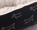 Round Nesting Bed for Small or Medium Dogs