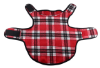 Plaid Jacket for Large Dogs