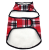 Plaid Jacket for Large Dogs