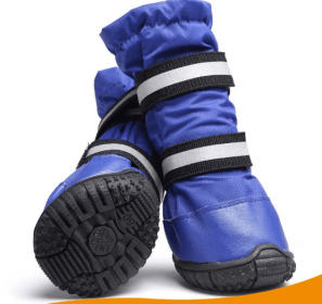 Fur Baby Snow Boots (Color2: Blue, size: X Small)