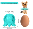 Octopus Shaped Dental Dog Chew Treat Toy